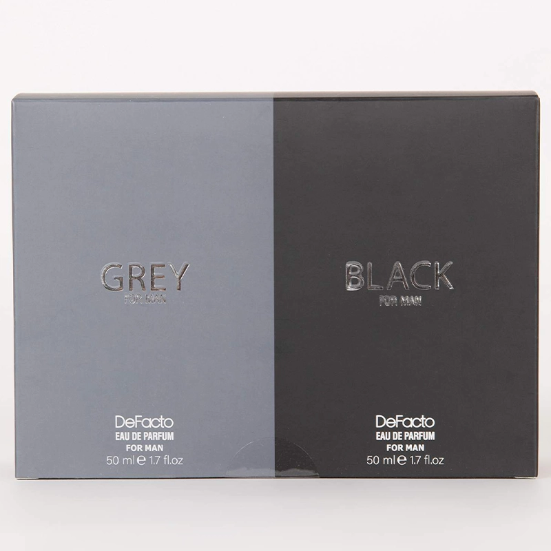 پک دوقلو ادکلن مردانه دفکتو Black & Grey