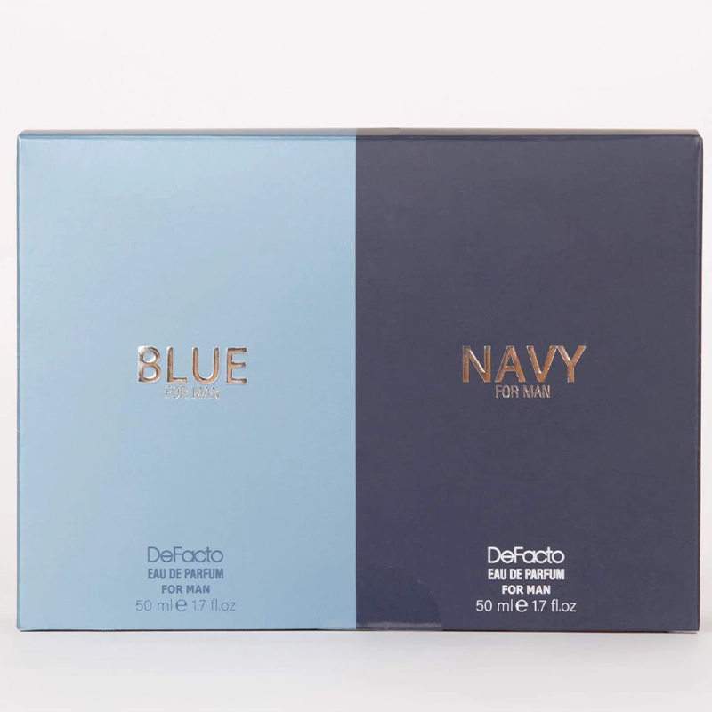 پک دوقلو ادکلن مردانه دفکتو Navy & Blue